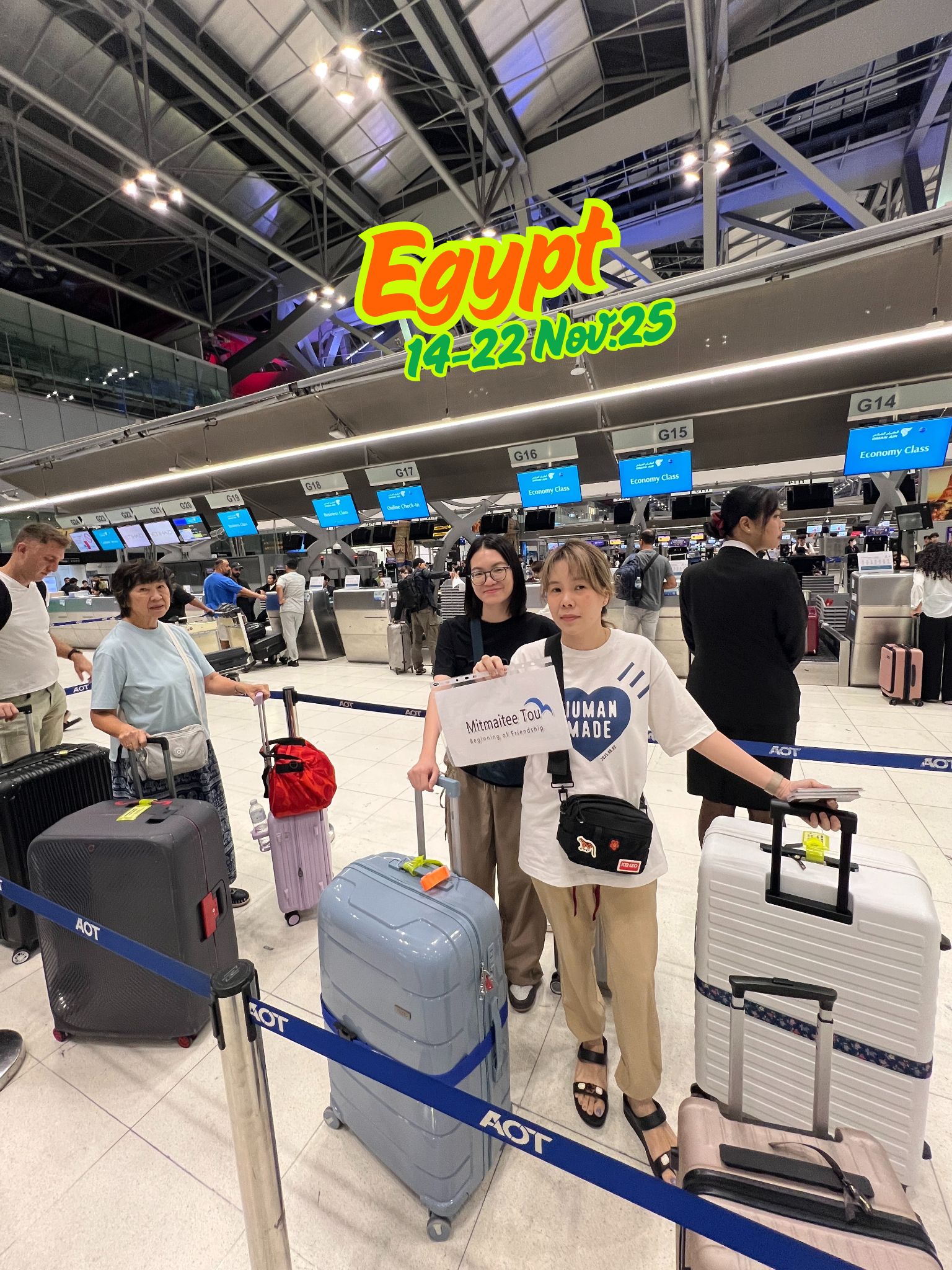 ภาพลูกค้าทัวร์อียิปต์